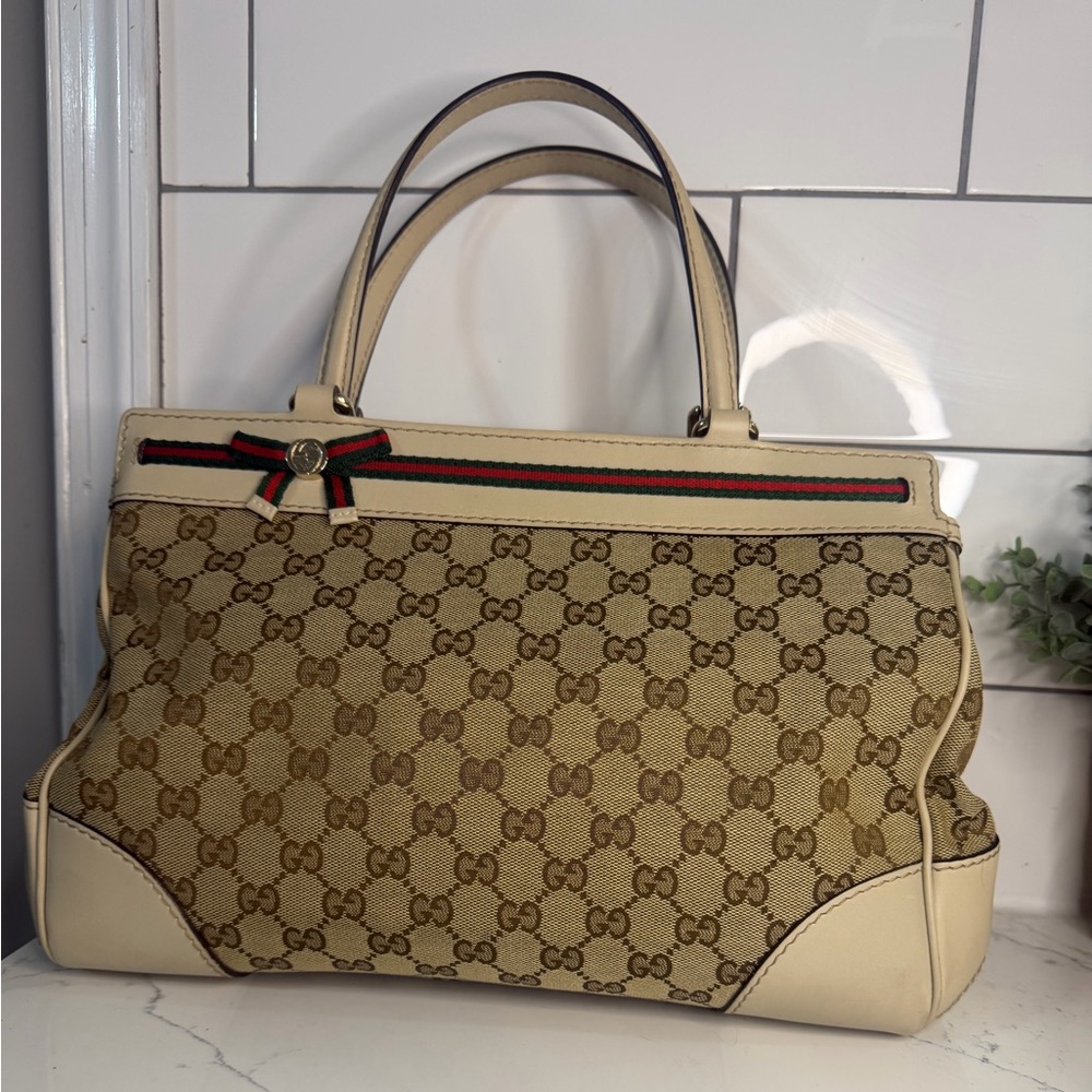 Authentic Gucci GG Mayfair tote